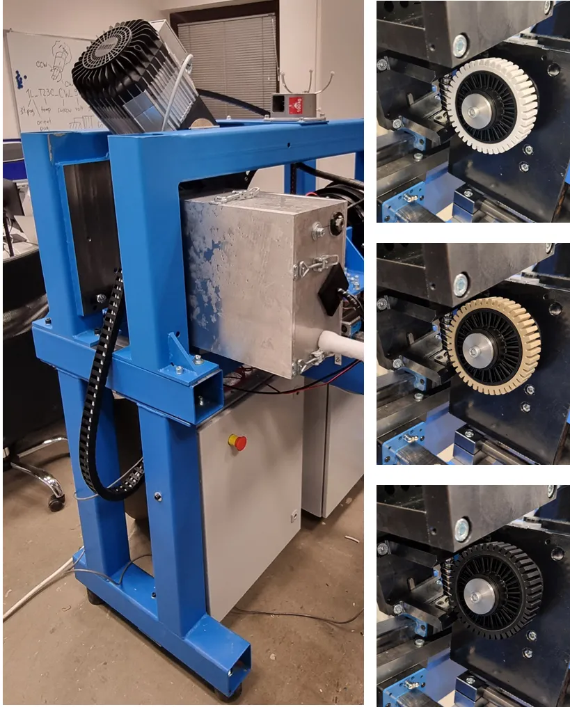 GTR-170 worm gear test rig